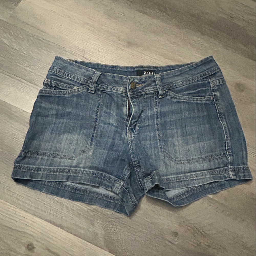 Mini denim shorts